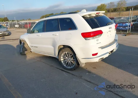 2017 Jeep Grand Cherokee Summit 4X4 из США, поврежденный, VIN 1C4RJFJG6HC679155